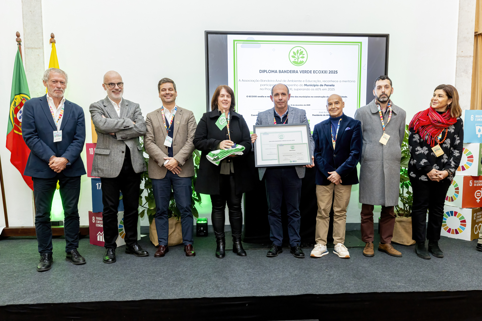 O Município de Penela voltou a alcançar o Galardão Bandeira Verde ECO XXI da edição 2025