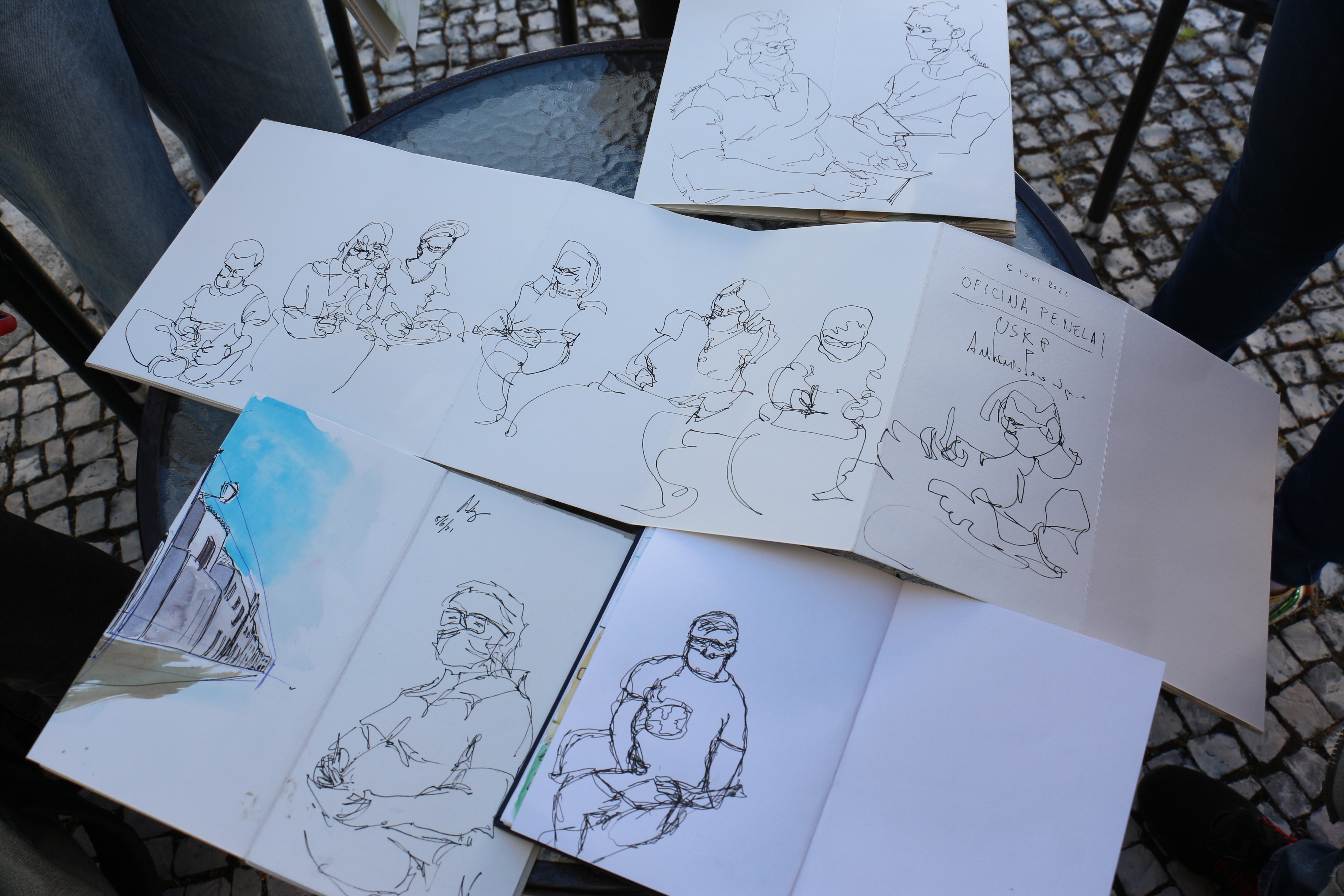 Penela representada através do desenho artístico