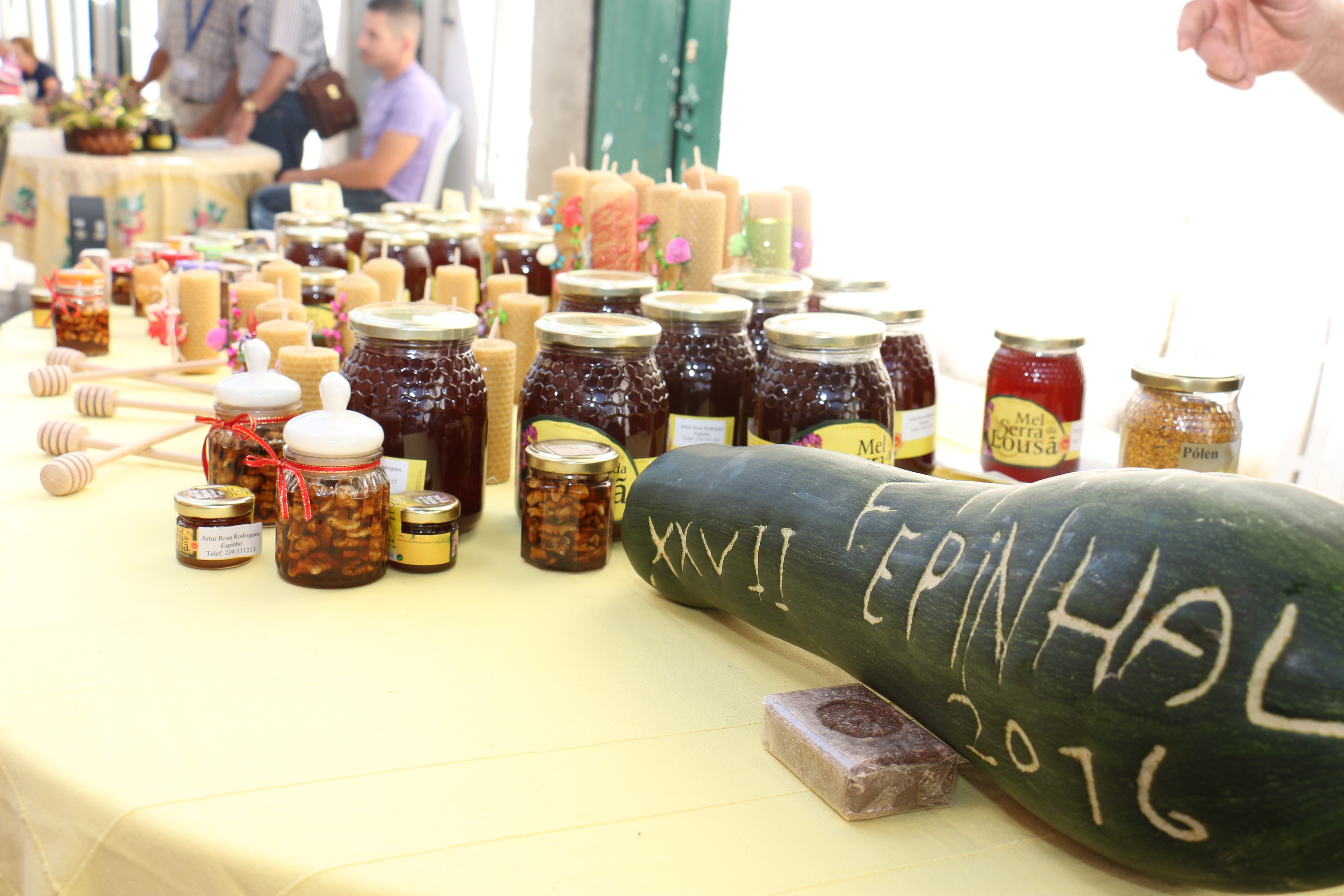 Feira do Mel e Bienal de Humor adoçaram a Vila do Espinhal