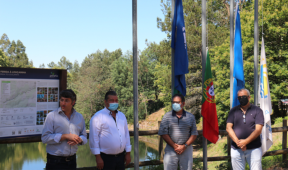 Louçainha recebeu ontem cerimónia da Bandeira Azul