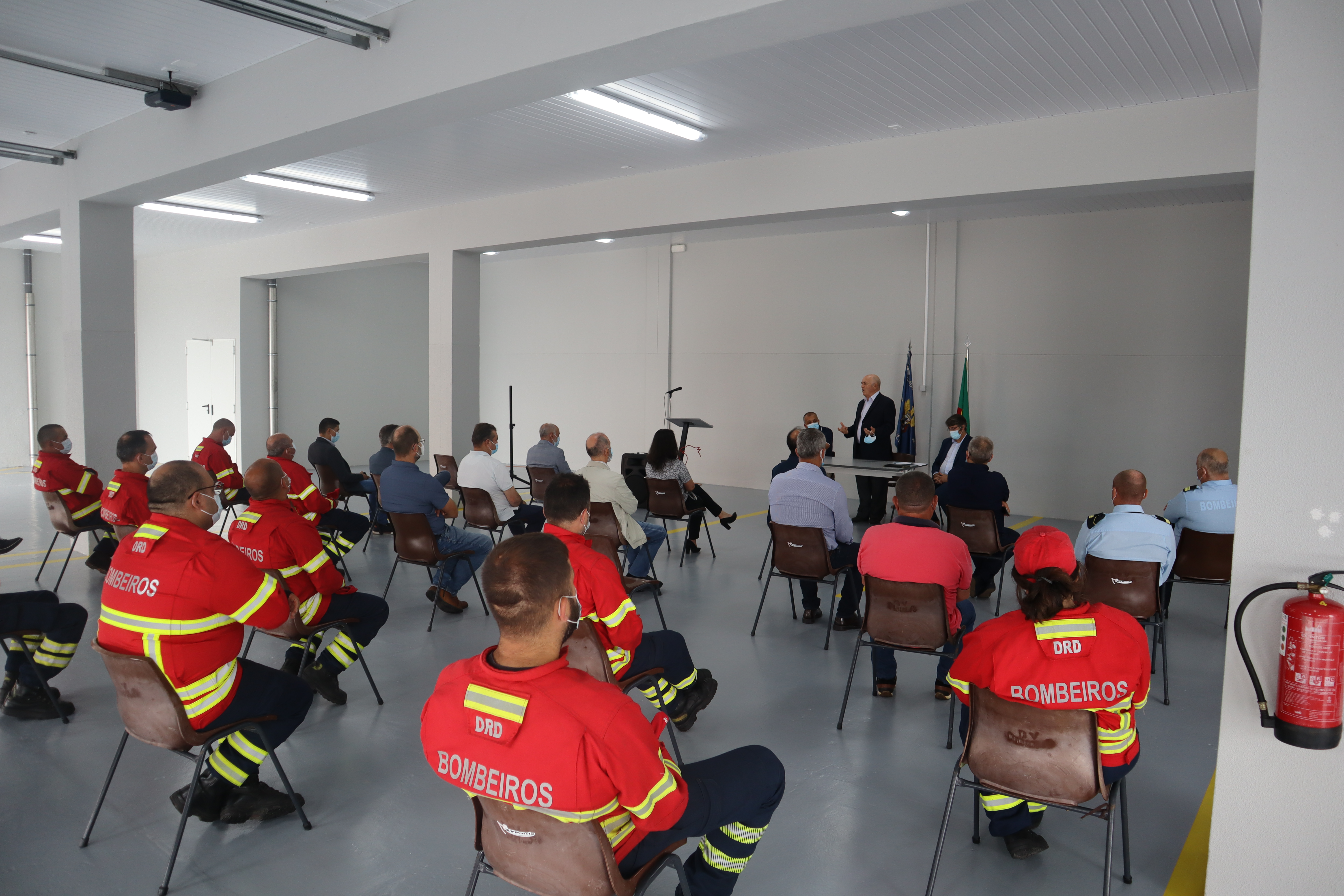Ampliação do Quartel dos Bombeiros Voluntários de Penela com novas camaratas masculinas
