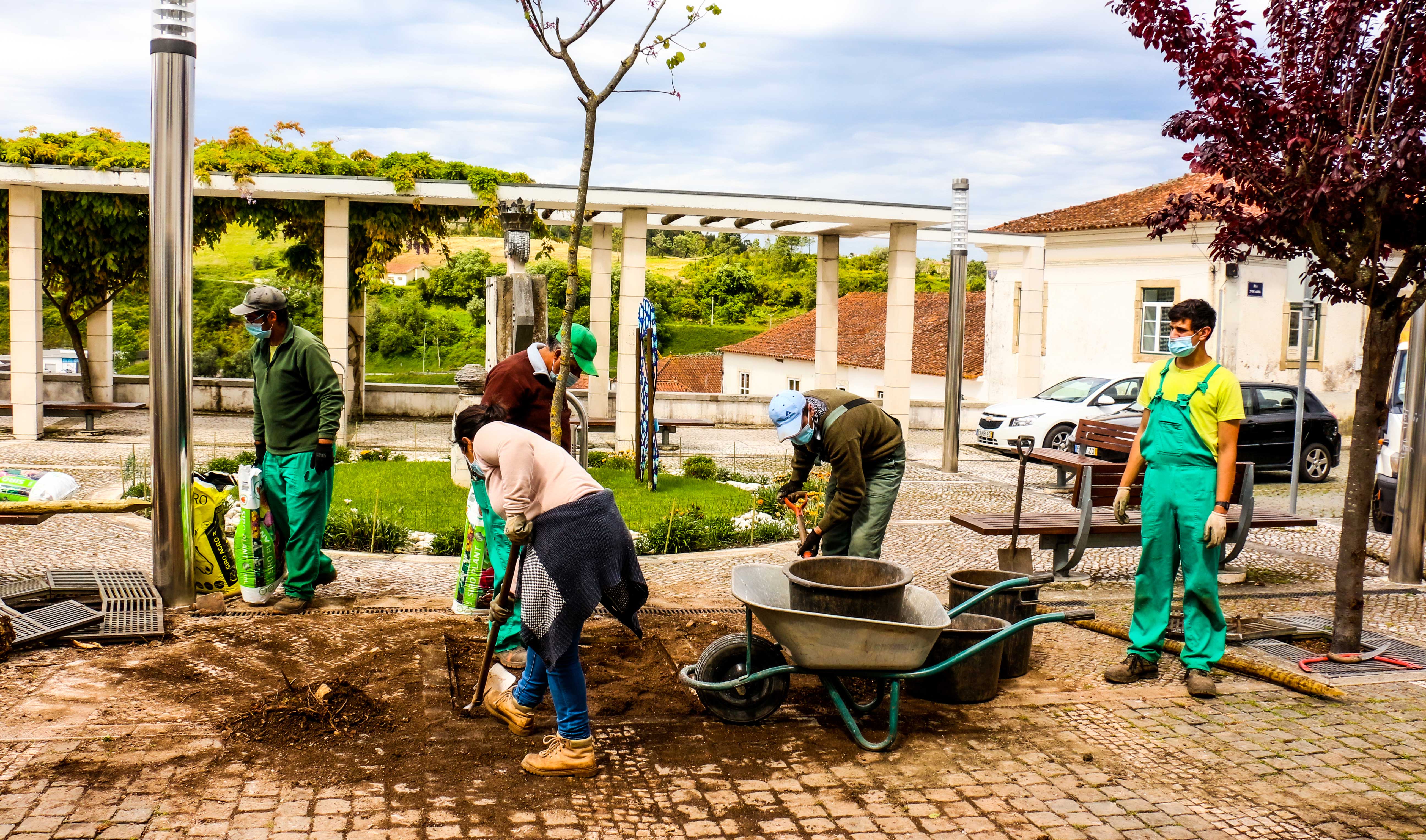 Praça da República de Penela ganha nova vida
