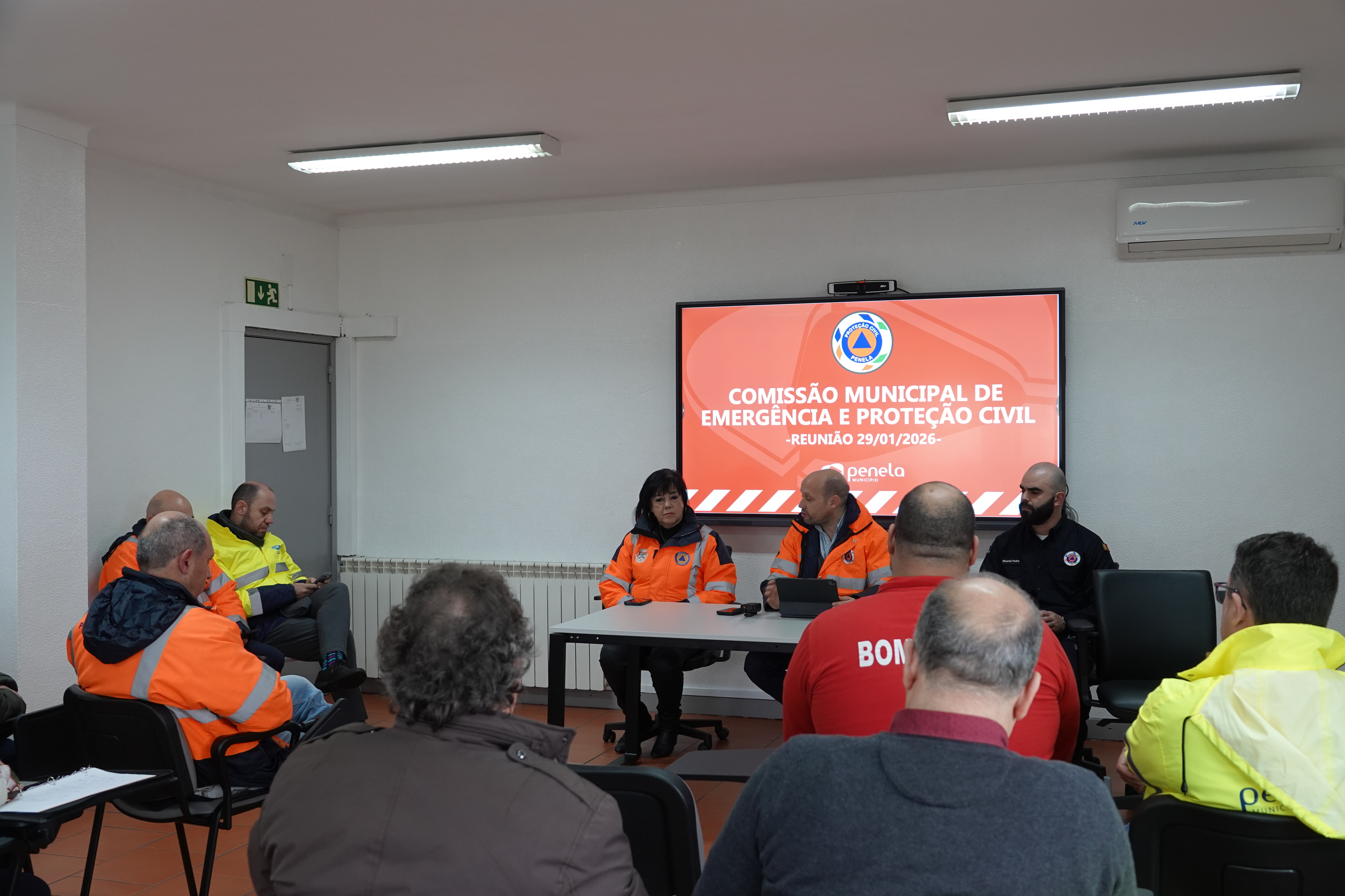 Reunião da Comissão Municipal de Emergência e Proteção Civil – 29/01/2026