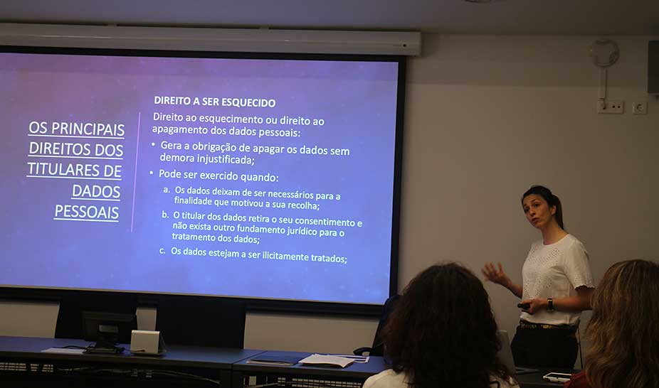 Sessão de Esclarecimento a empresas sobre o RGPD