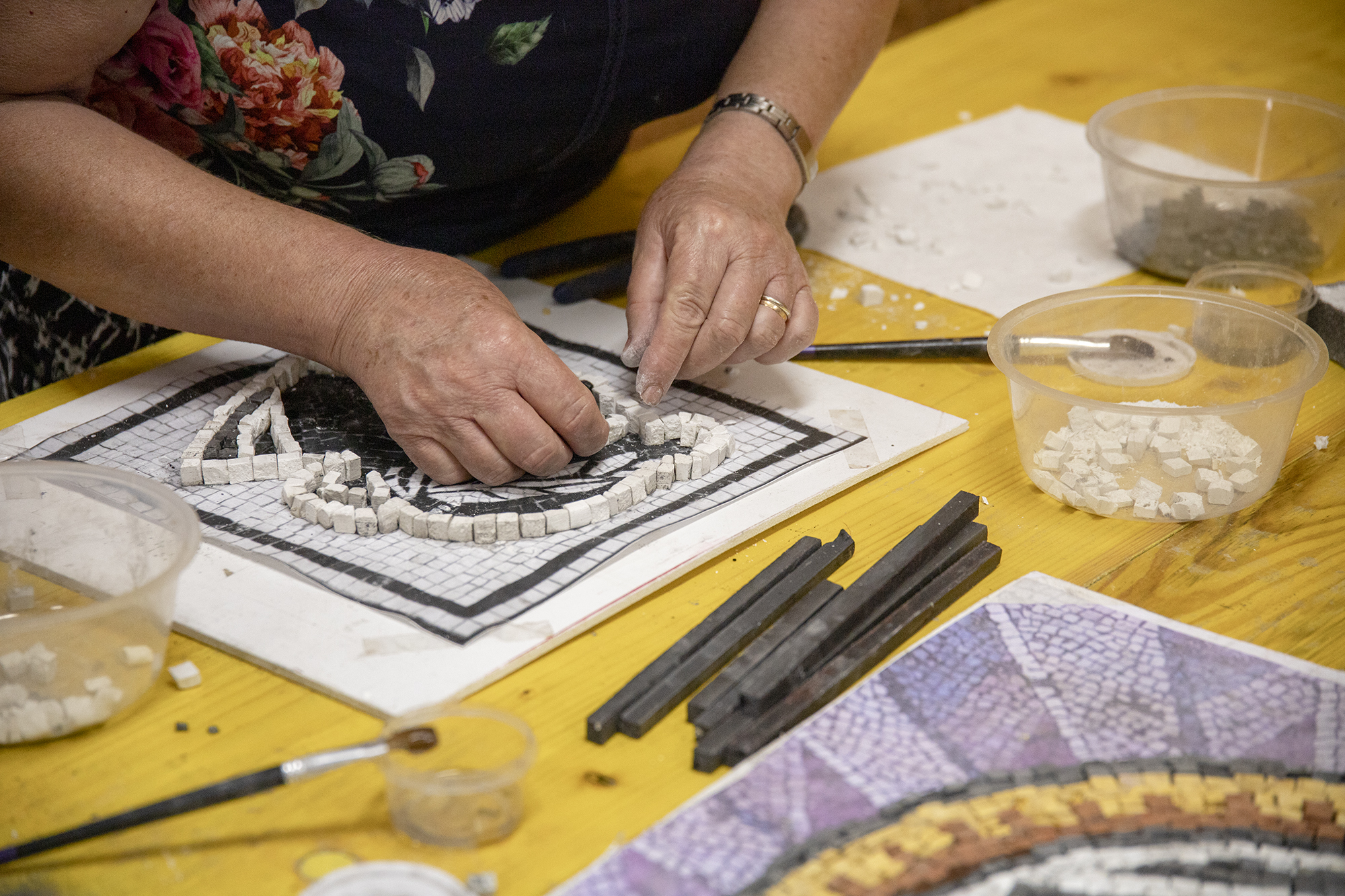 Último dia da Oficina de Arte Romana em Penela