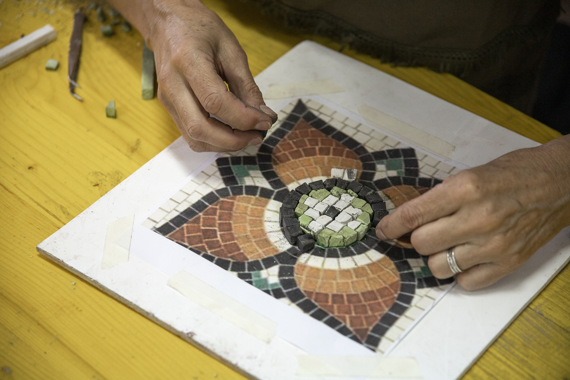 Último dia da Oficina de Arte Romana em Penela