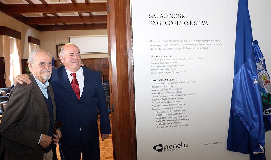 Penela comemorou a revolução dos cravos com homenagem aos primeiros eleitos