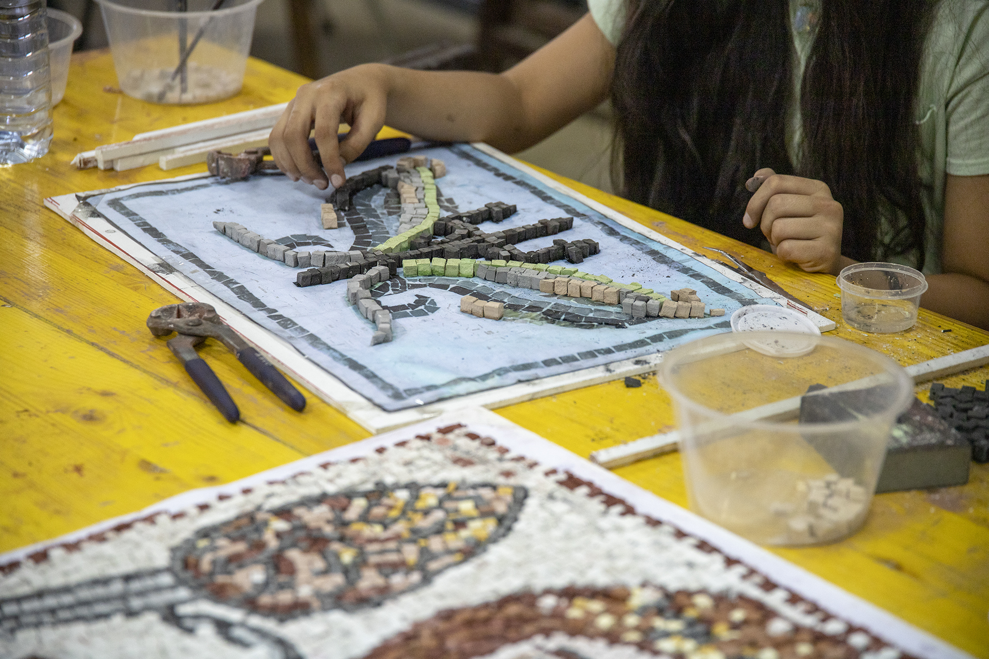 Último dia da Oficina de Arte Romana em Penela