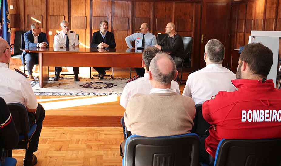 Delegação de Bombeiros de Kandern visita Penela