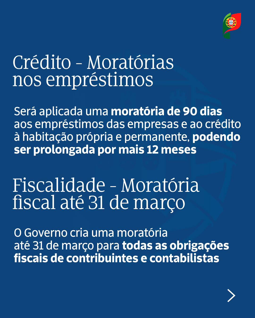 Depressão Kirstin - Reunião Extraordinária do Conselho de Ministros - Medidas de Apoio