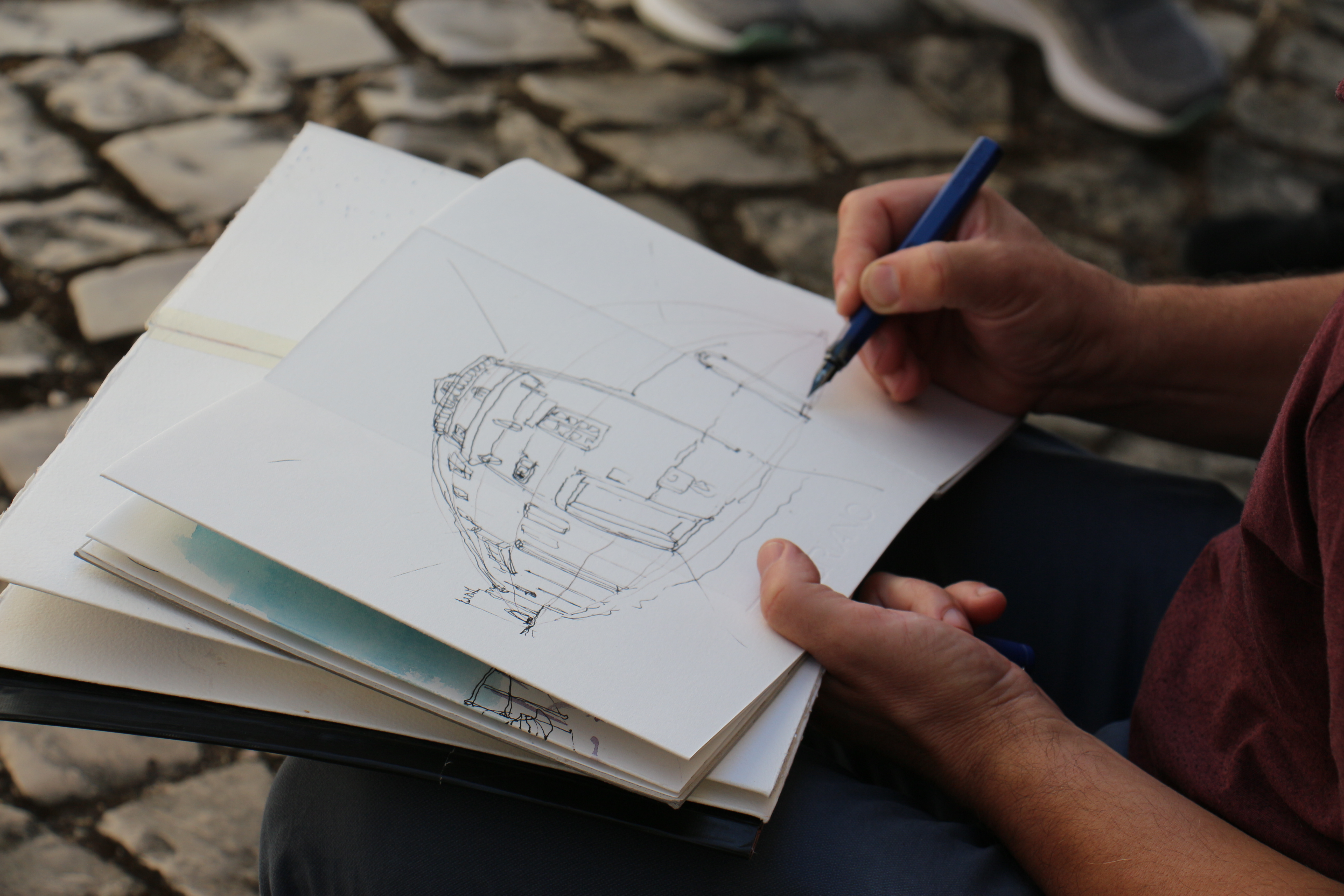 Penela representada através do desenho artístico