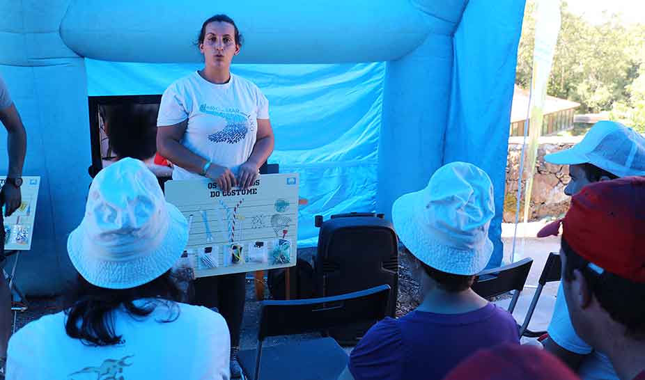 Climagir esteve na praia da Louçainha