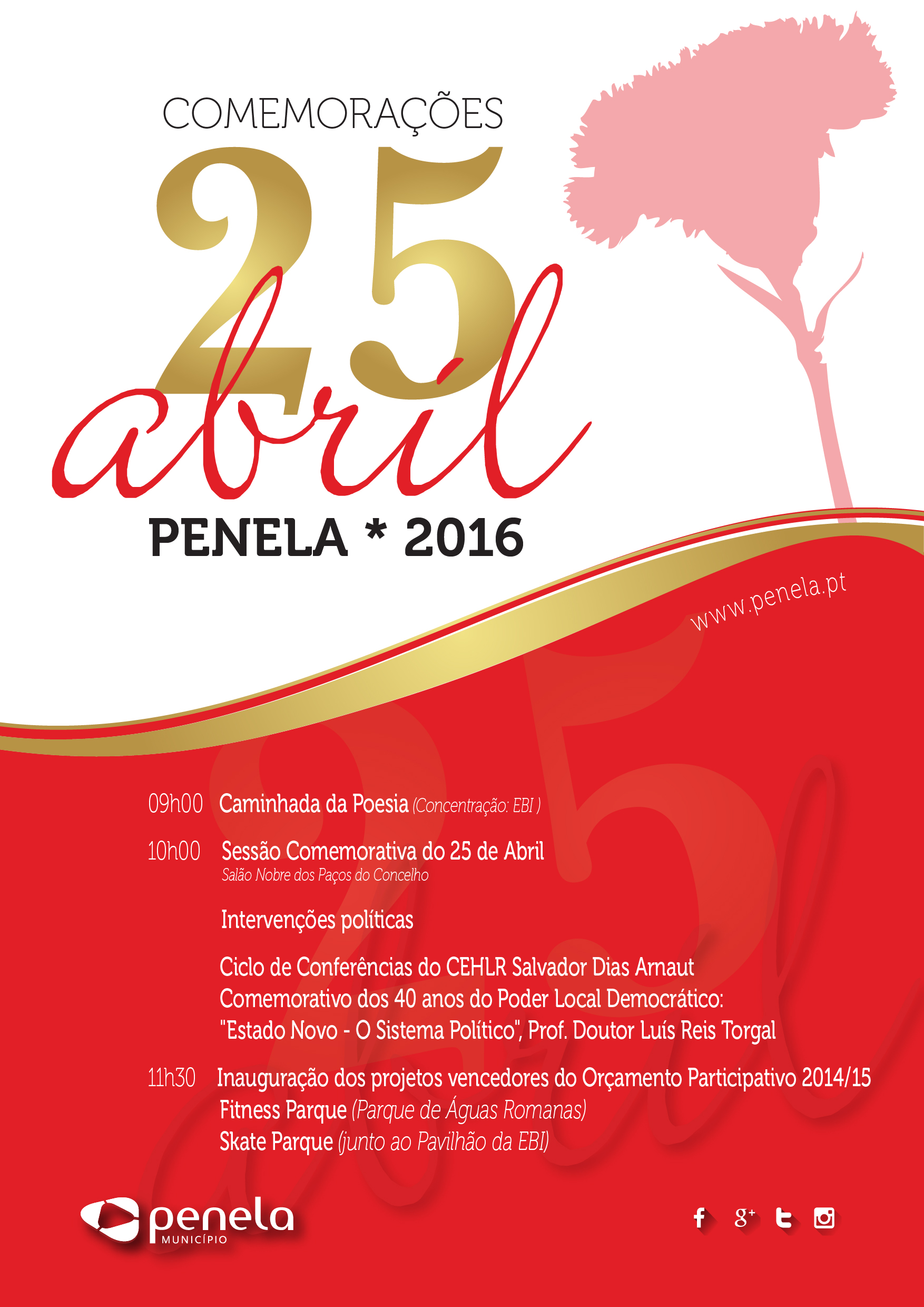 Penela comemora os 42 anos do 25 de Abril