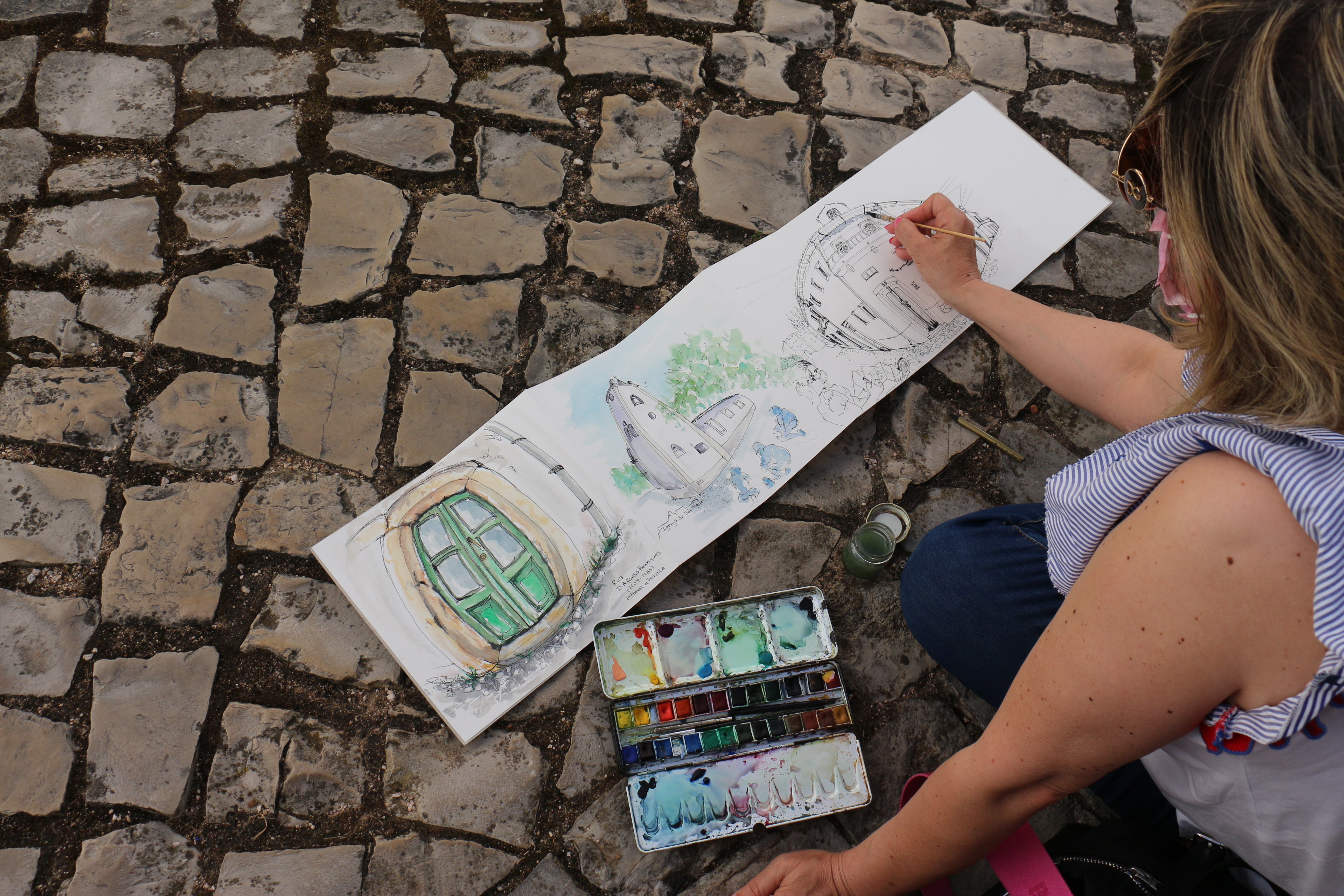 Penela representada através do desenho artístico