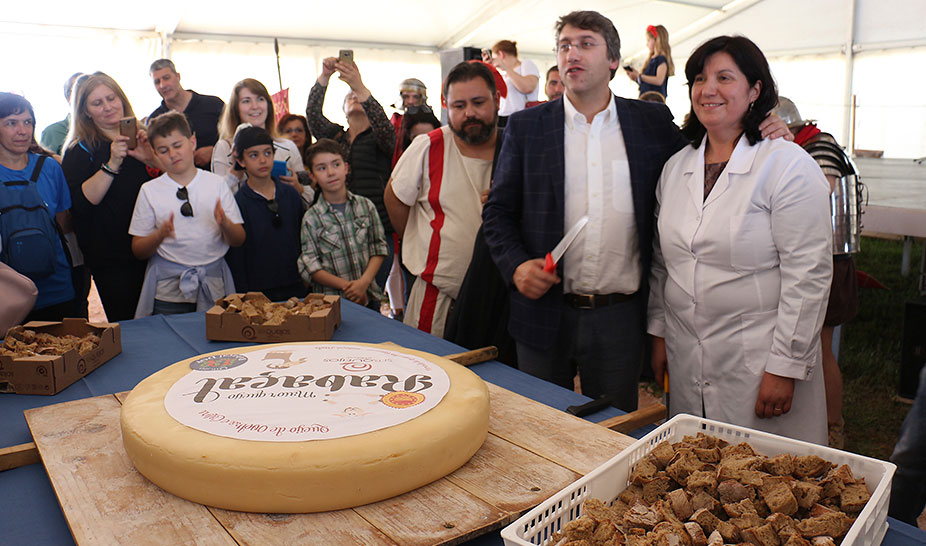 Queijo e romanos fizeram a festa no Rabaçal
