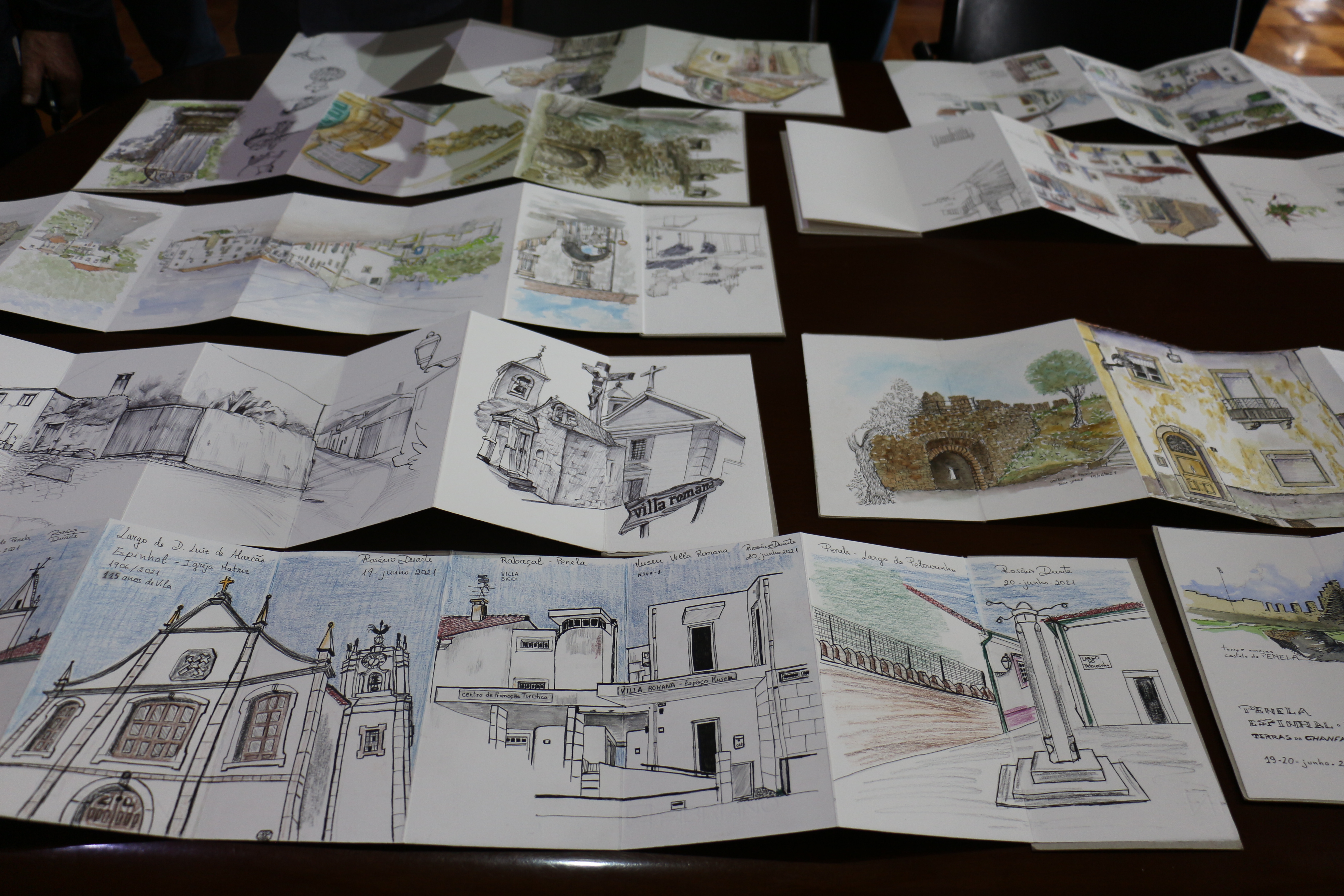 Urban Sketchers visitaram Penela no I Encontro Nacional