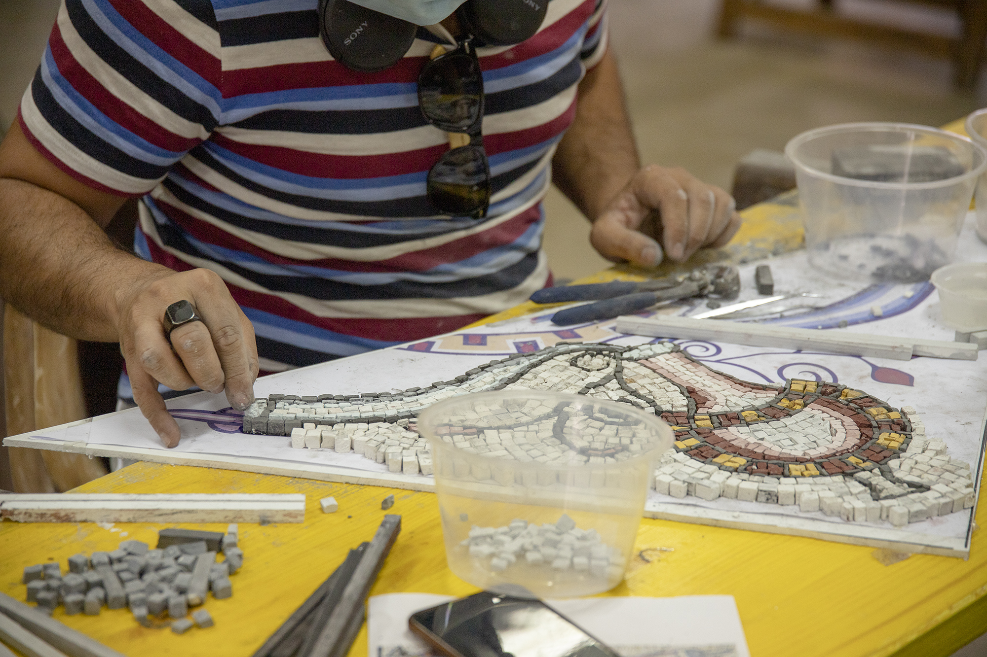 Último dia da Oficina de Arte Romana em Penela