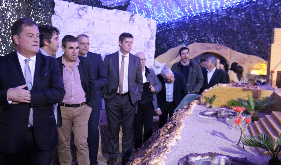 Presidentes da CIM de Coimbra visitaram o Penela Presépio