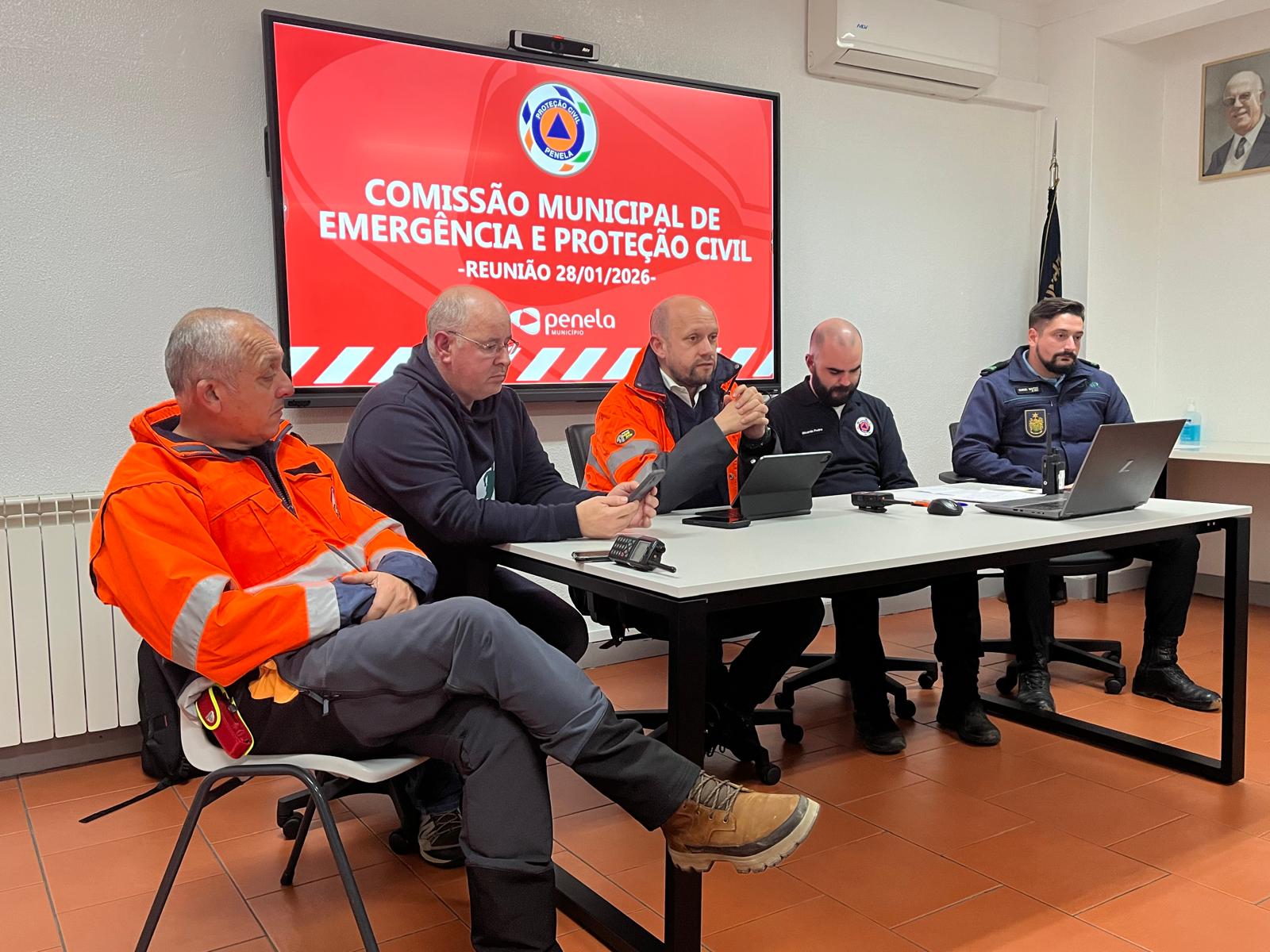 Reunião da Comissão Municipal de Emergência e Proteção Civil - 28/01/2026