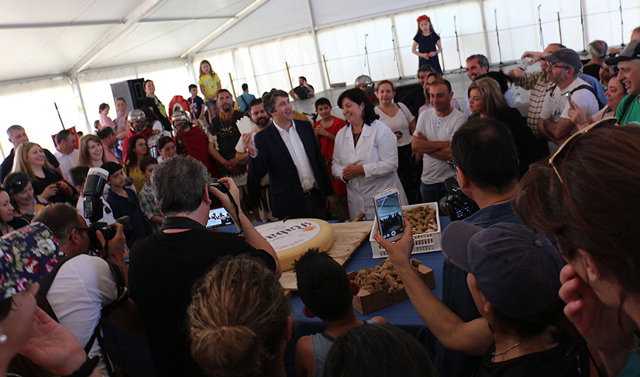 Queijo e romanos fizeram a festa no Rabaçal