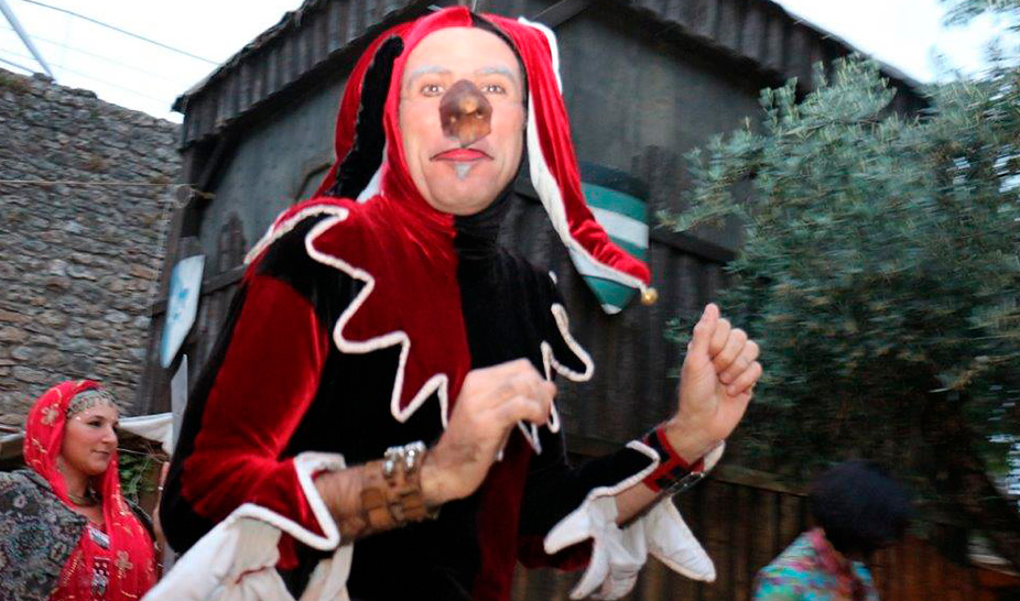 Saltimbancos e mercadores invadiram o castelo de Penela