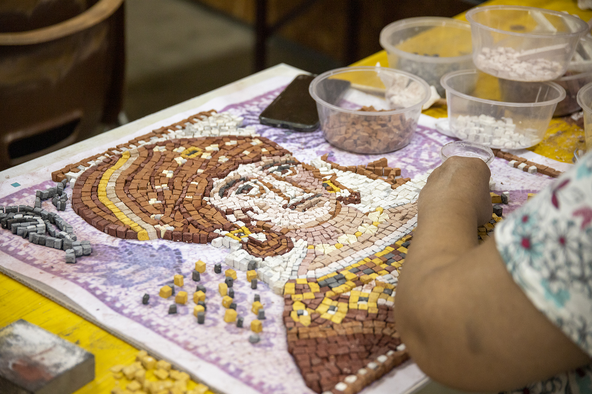 Último dia da Oficina de Arte Romana em Penela