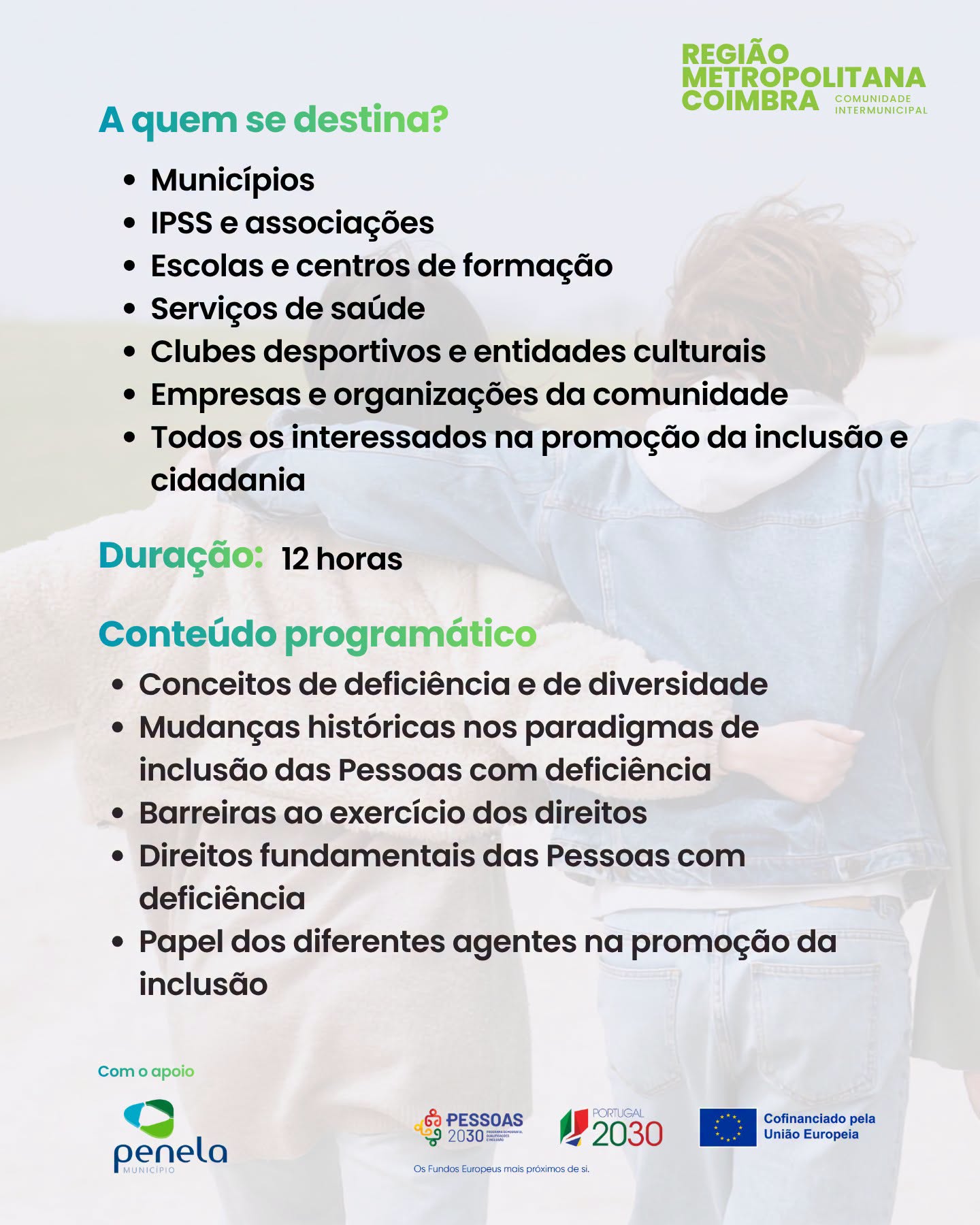 Ação de capacitação e sensibilização