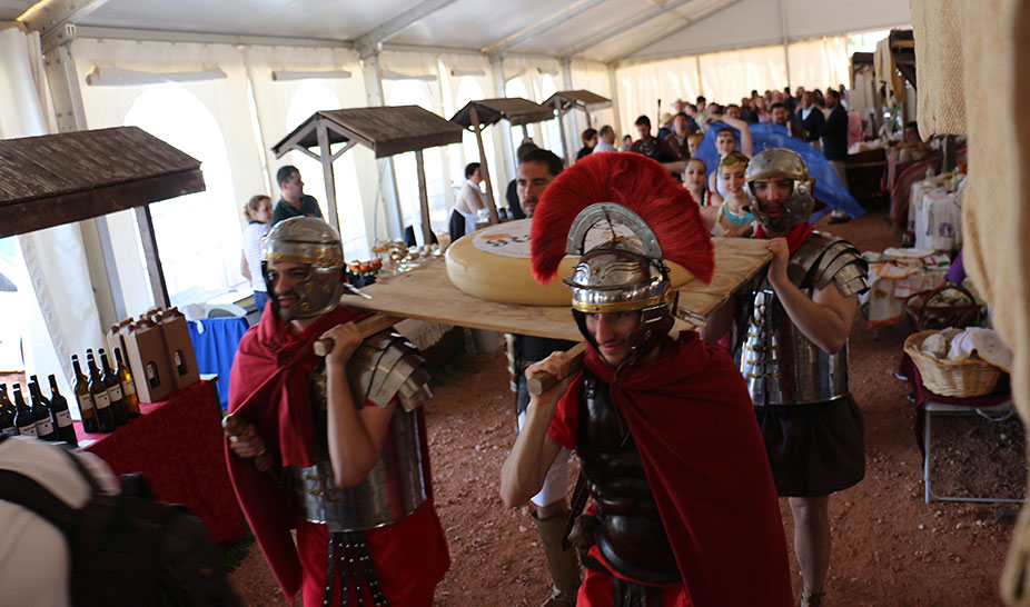 Queijo e romanos fizeram a festa no Rabaçal