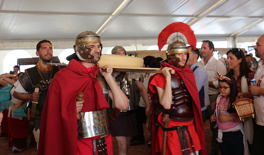 Queijo e romanos fizeram a festa no Rabaçal