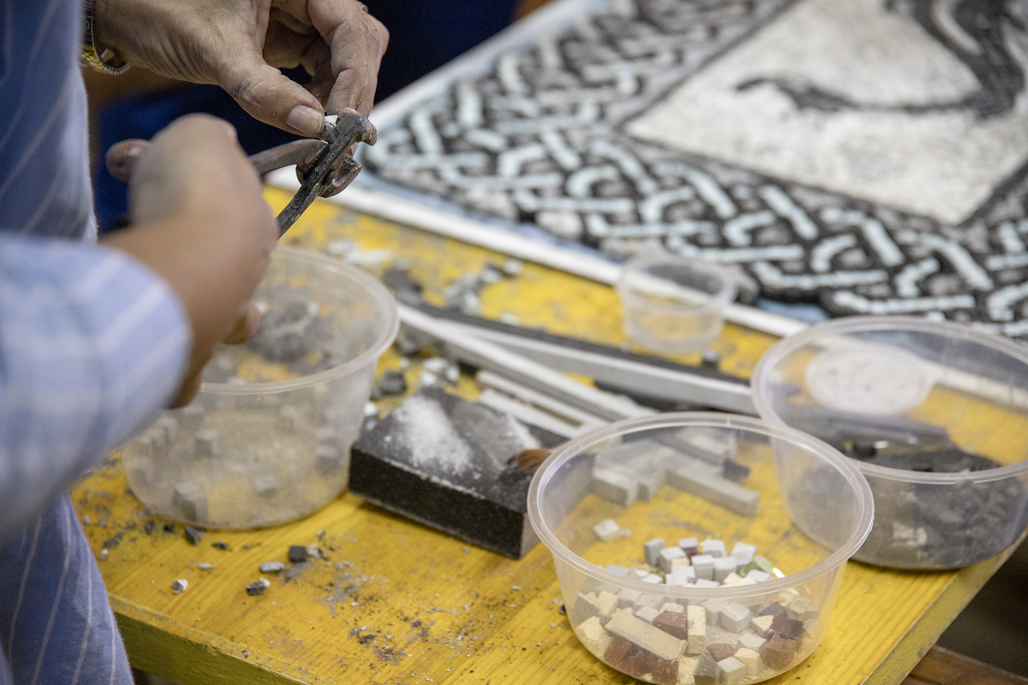 Último dia da Oficina de Arte Romana em Penela
