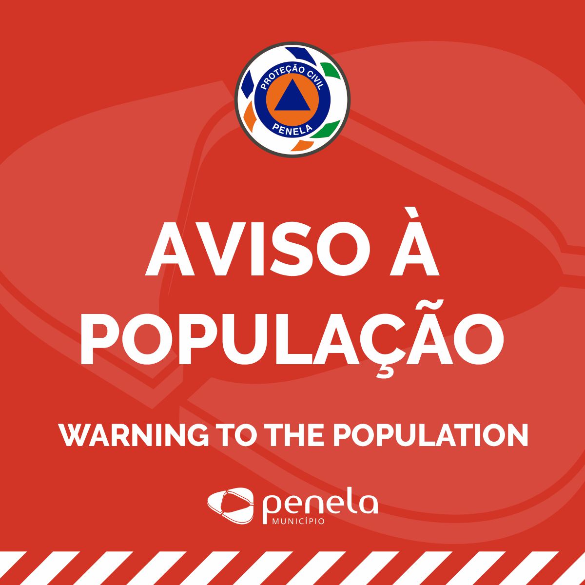 Informação à população - Declaração da situação de alerta