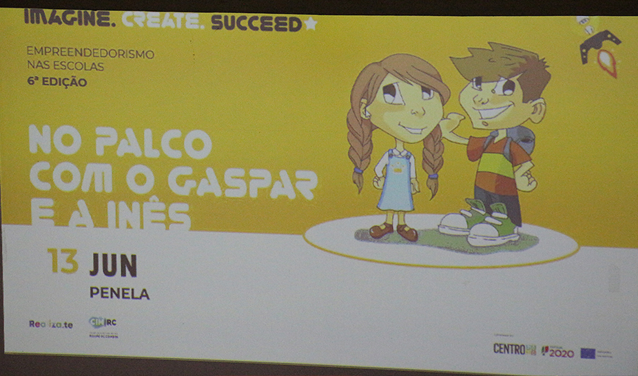 Imagine. Create. Succeed. A Aventura do Gaspar e da Inês em Penela