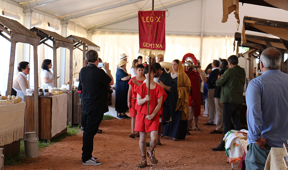 Queijo e romanos fizeram a festa no Rabaçal