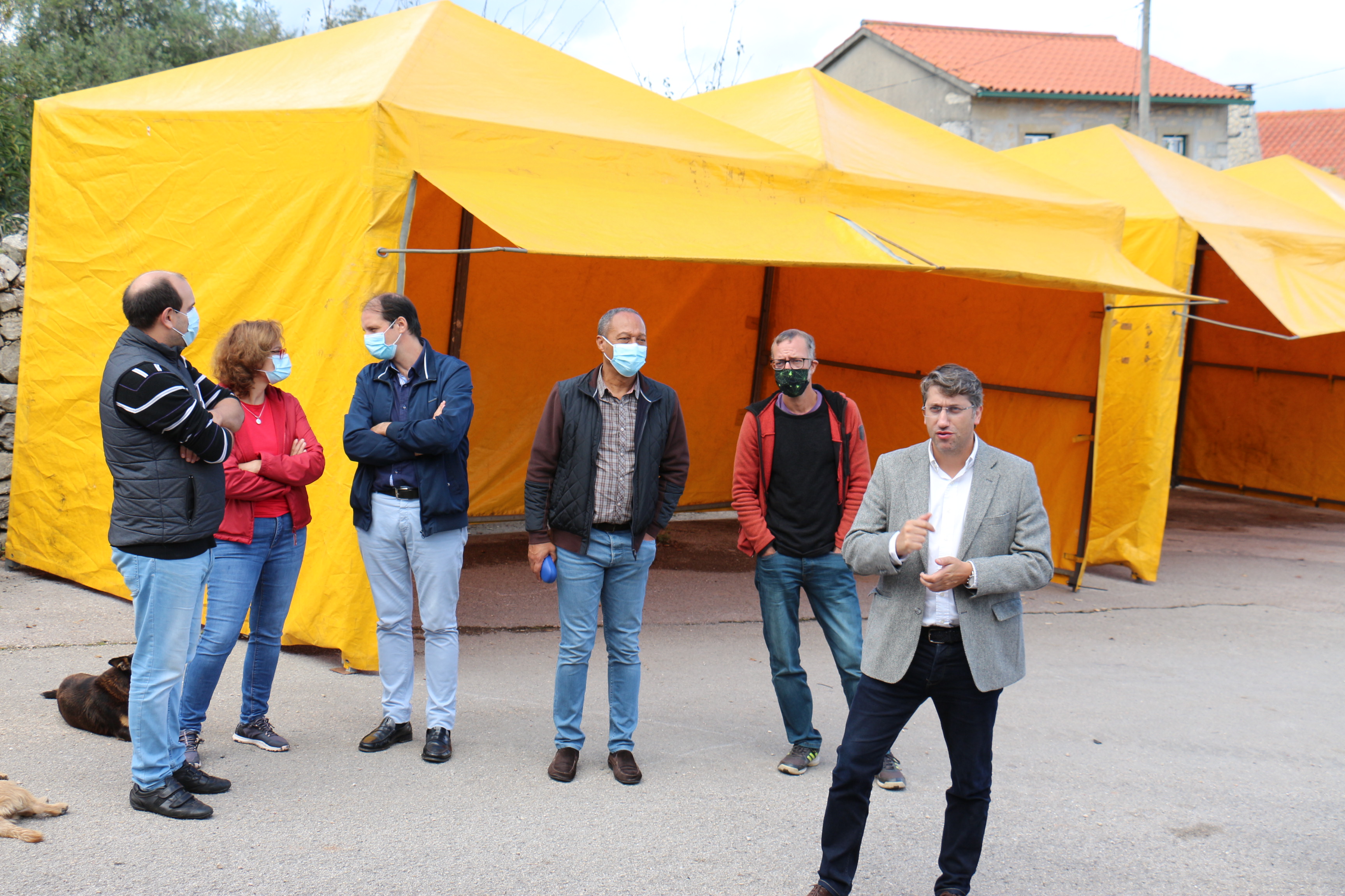 As Aldeias de Calcário foram visitadas para estudo
