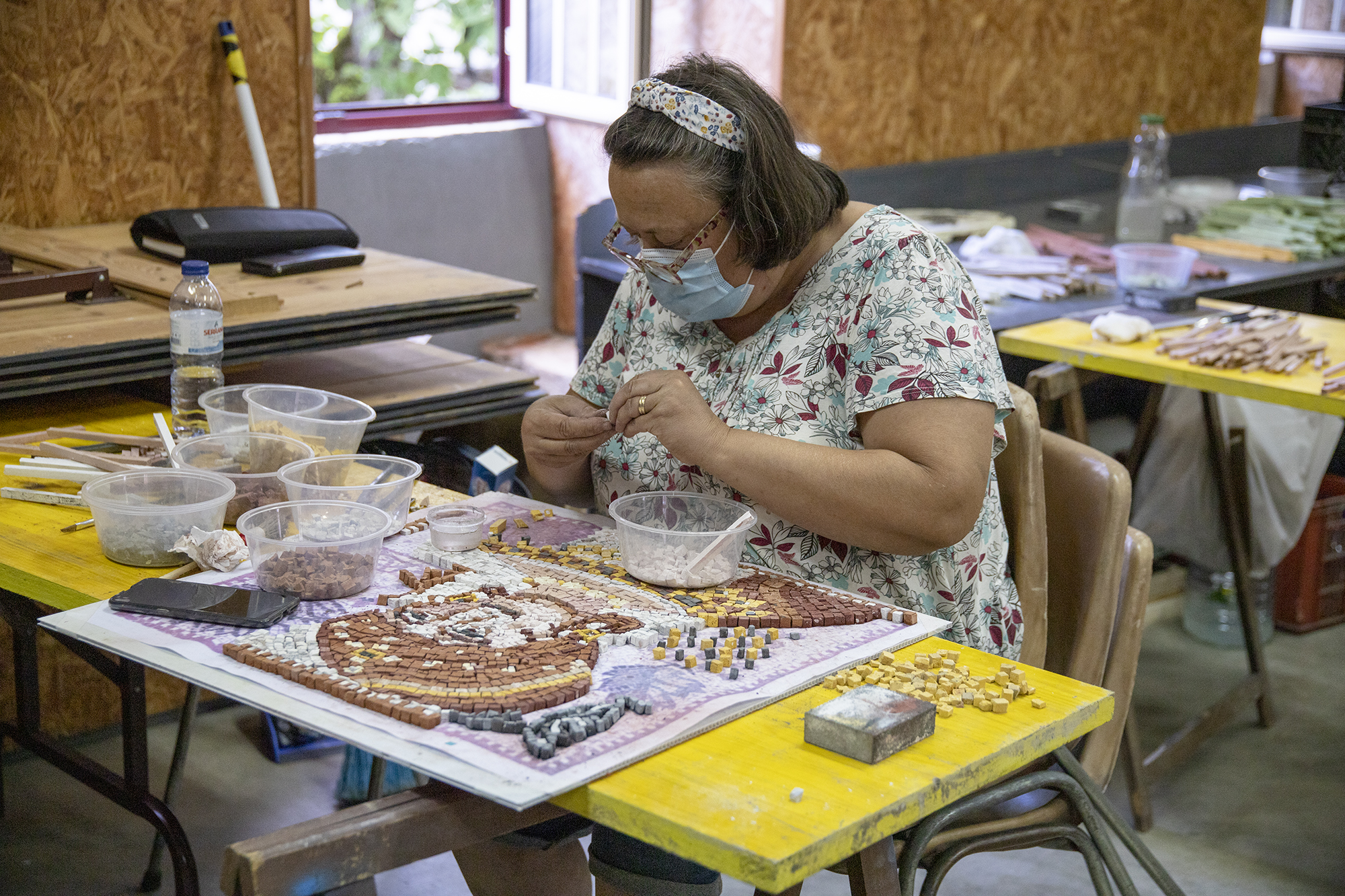 Último dia da Oficina de Arte Romana em Penela