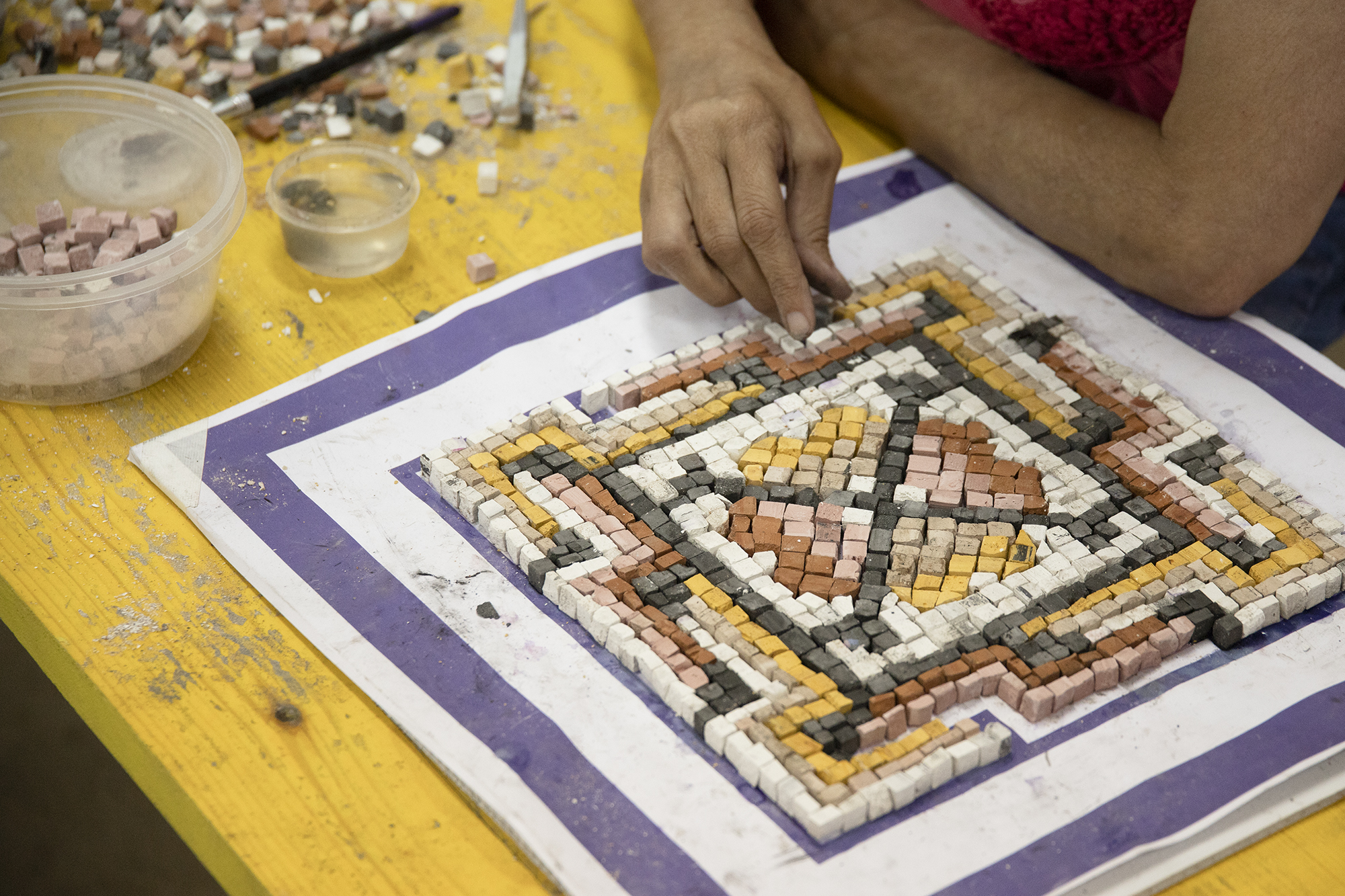 Último dia da Oficina de Arte Romana em Penela