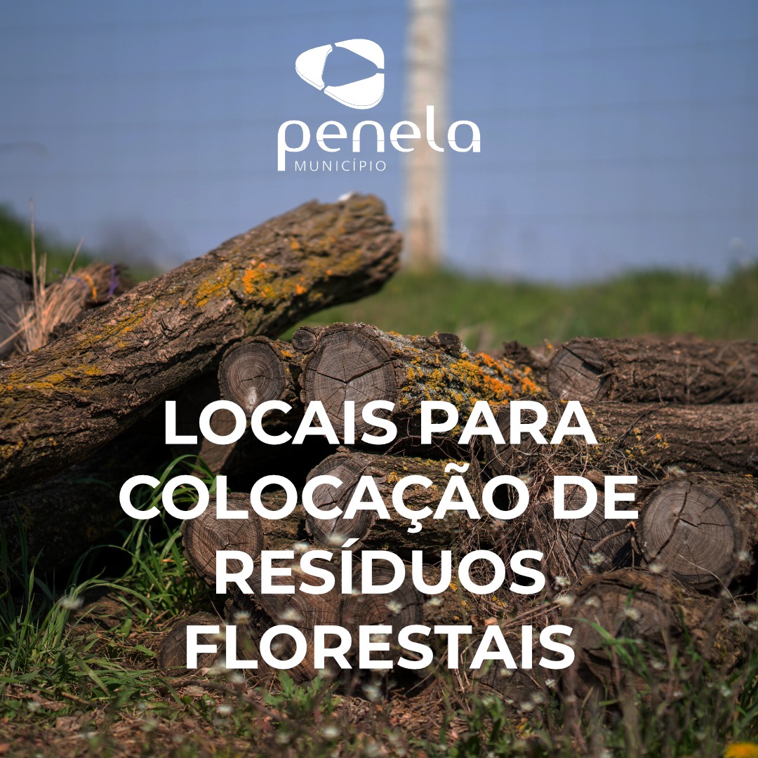 Locais para colocação de sobrantes de resíduos florestais (biomassa) e Depósito de resíduos provenientes de pequenas obras de reconstrução  