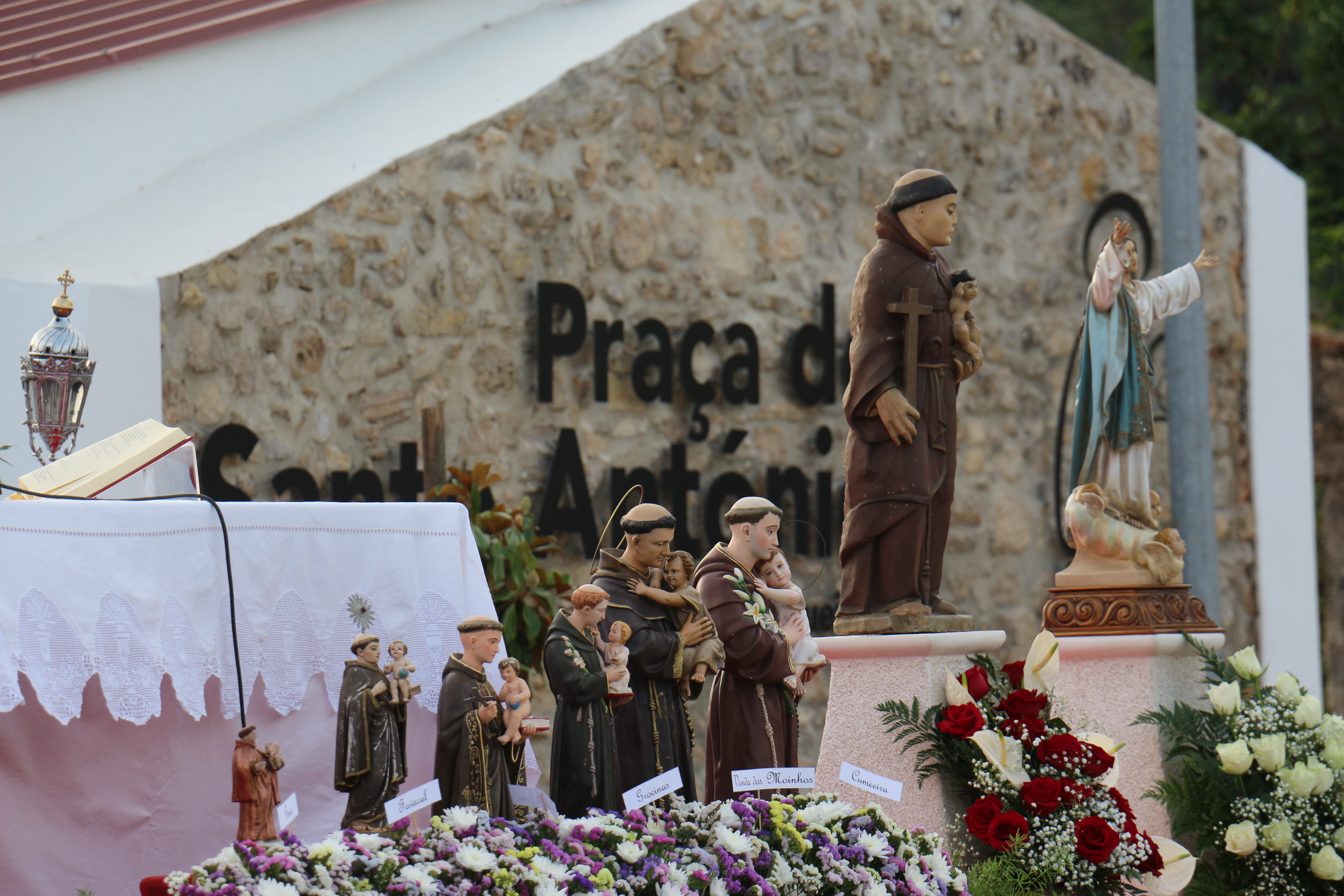 Inauguração da Praça de Santo António na Venda das Figueiras