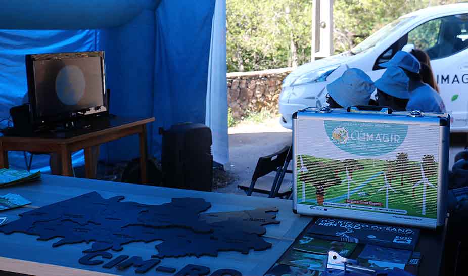 Climagir esteve na praia da Louçainha