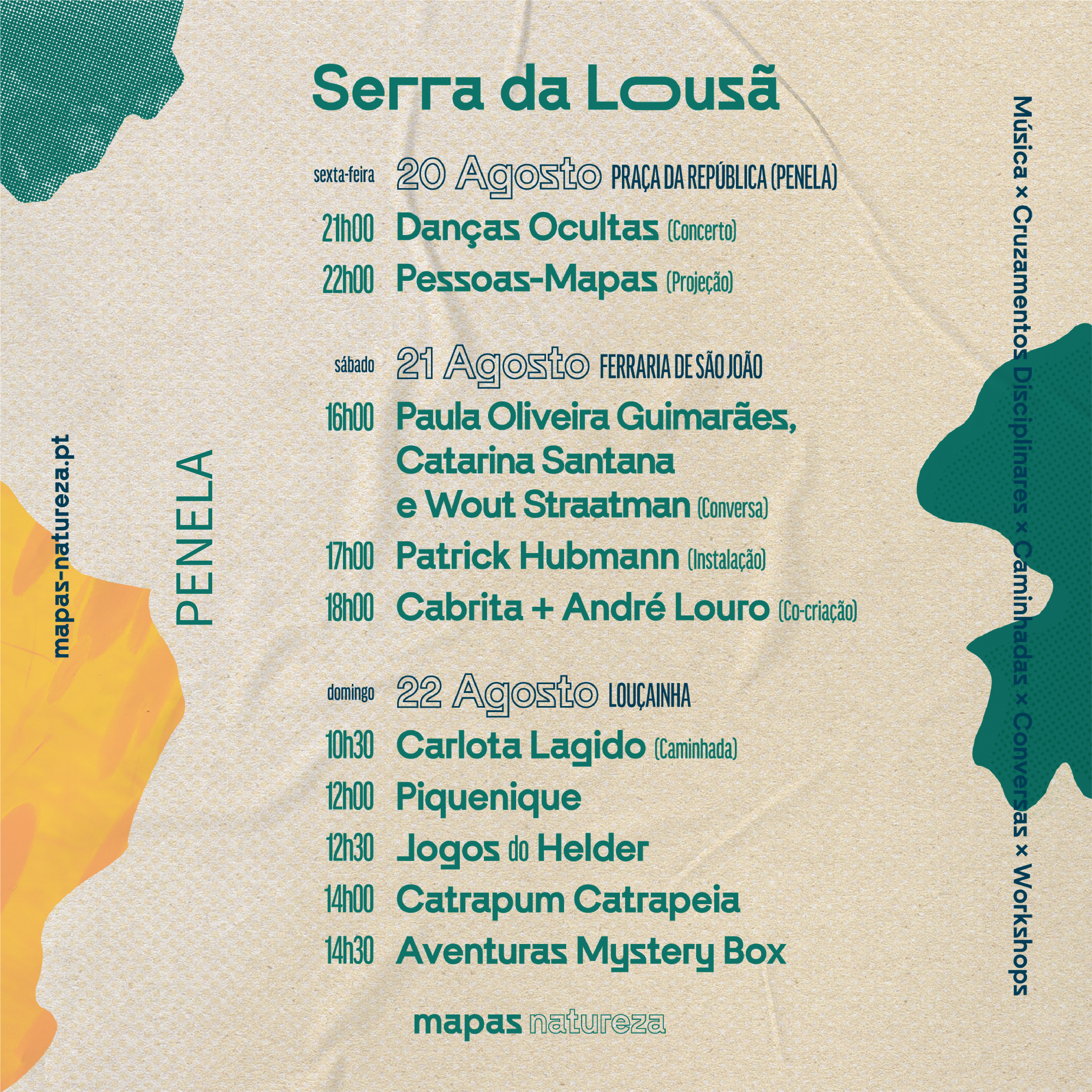 Mapas Natureza - Serra da Lousã - Penela