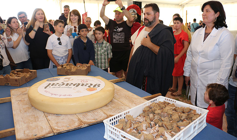 Queijo e romanos fizeram a festa no Rabaçal