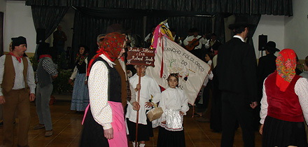 actuação do Rancho Folclórico do Rabaçal 