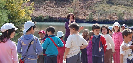 Visita à barragem da Louçainha