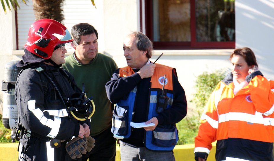 Proteção Civil testou plano de emergência na EBI