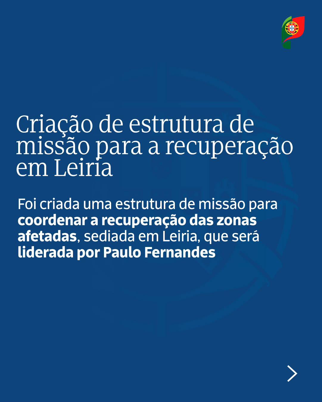 Depressão Kirstin - Reunião Extraordinária do Conselho de Ministros - Medidas de Apoio
