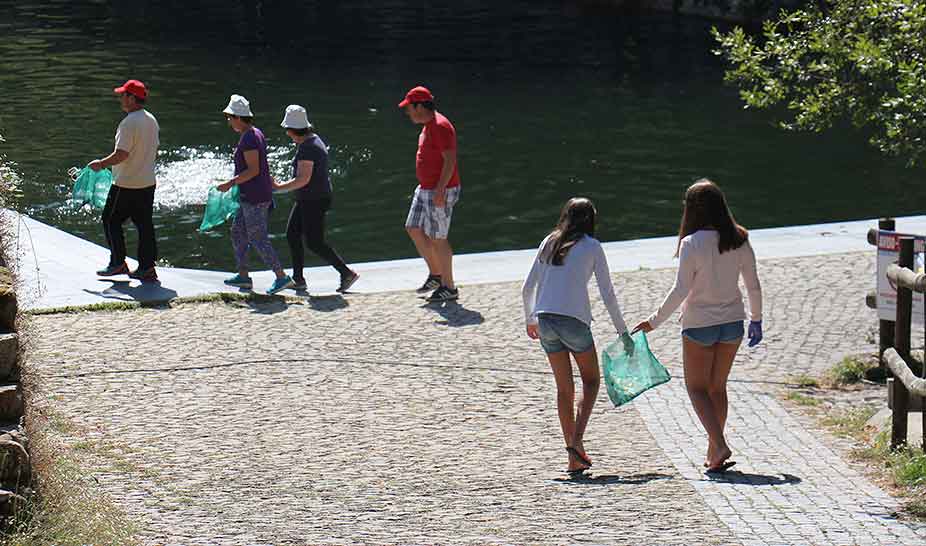 Climagir esteve na praia da Louçainha