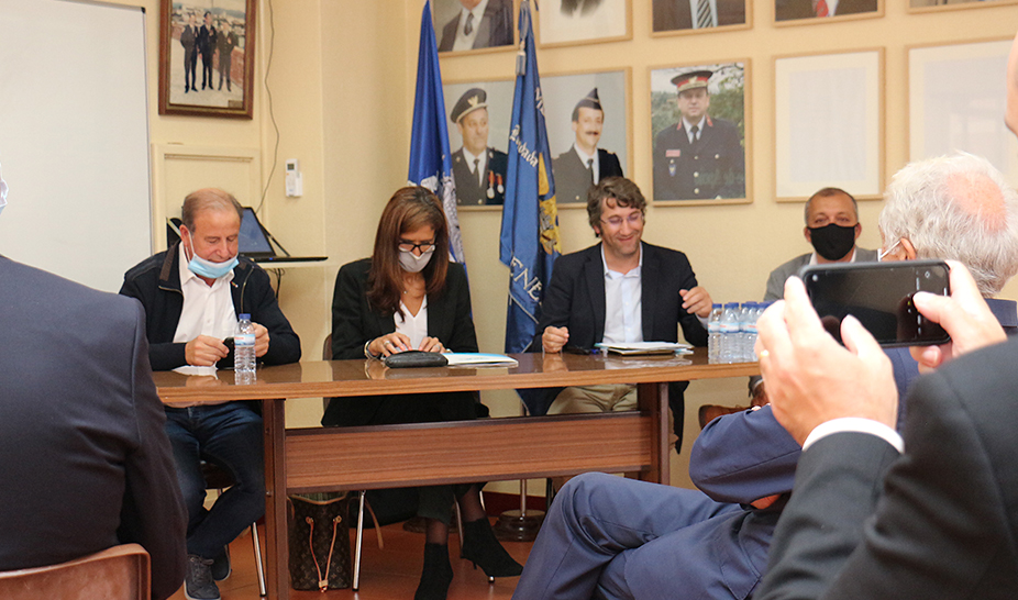 Secretária de Estado da Administração Interna visitou bombeiros de Penela