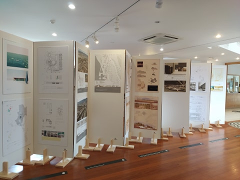 Exposição do 1º Concurso Público Internacional de Conceção do Complexo Arqueológico da Villa romana do Rabaçal