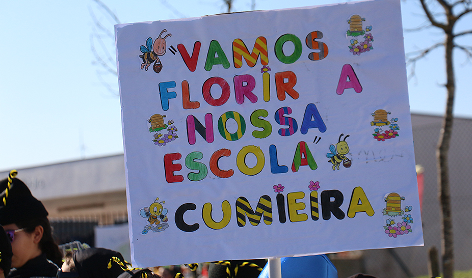 Desfile com materiais recicláveis celebra o Carnaval