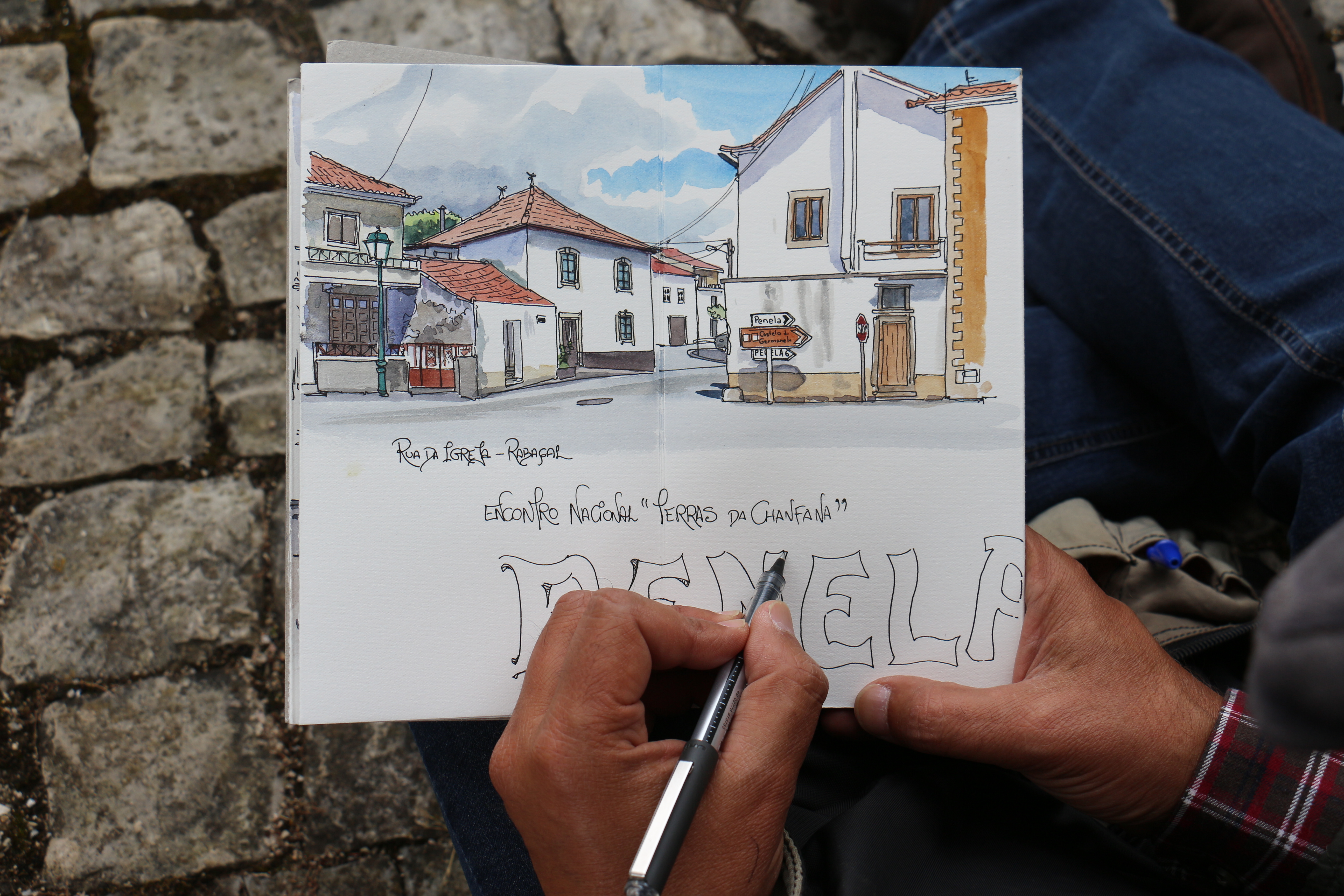 Urban Sketchers visitaram Penela no I Encontro Nacional